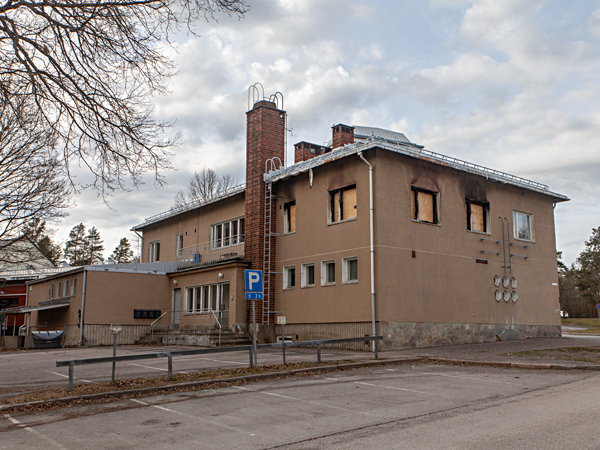 Onnensilta palaneena